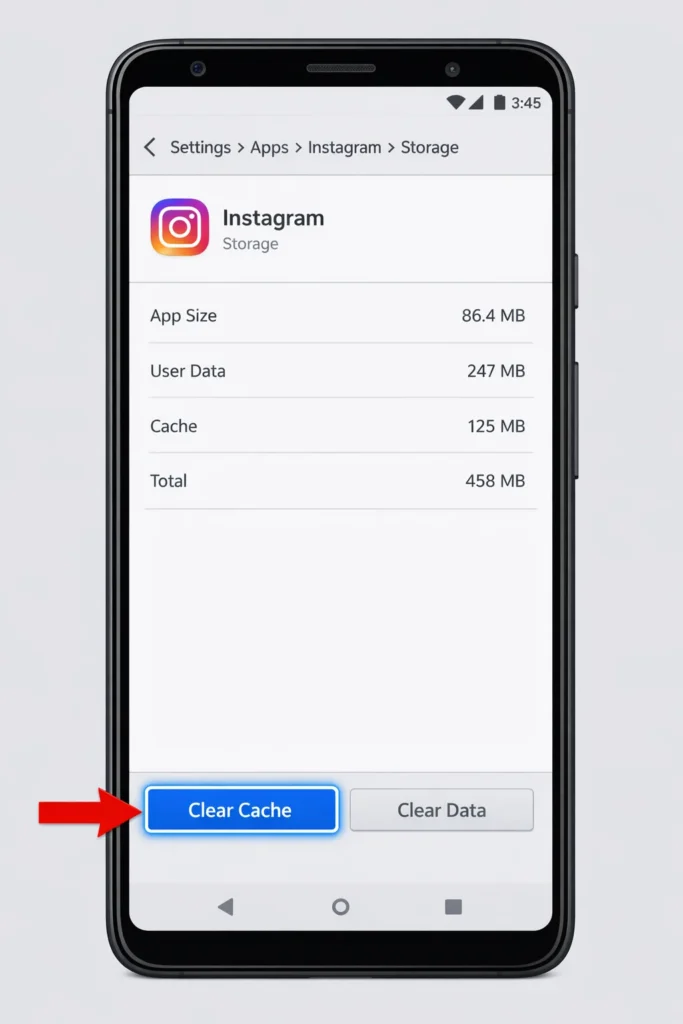 Instagram story not uploading