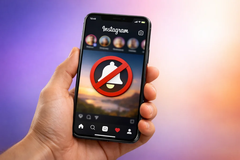 Instagram notifications not working