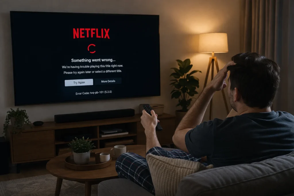 Netflix not working on smart TV