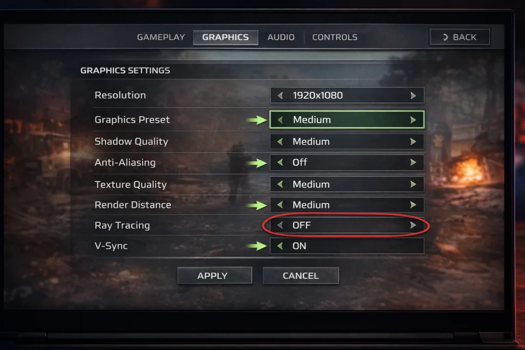 laptop overheating while gaming