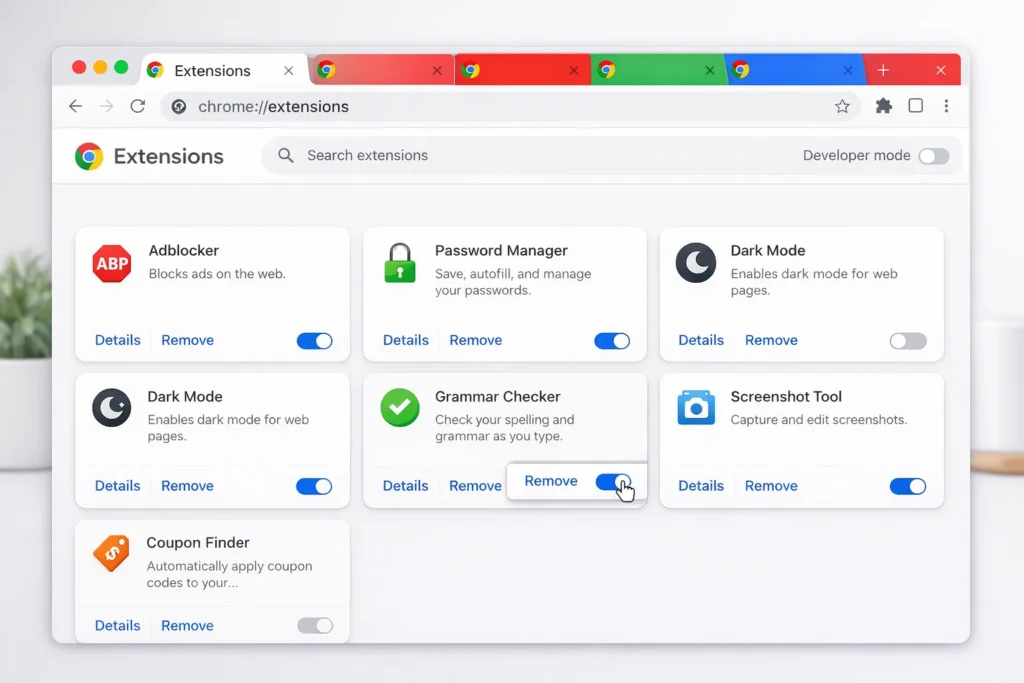 Chrome using too much CPU