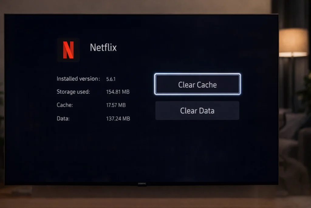 Netflix not working on smart TV