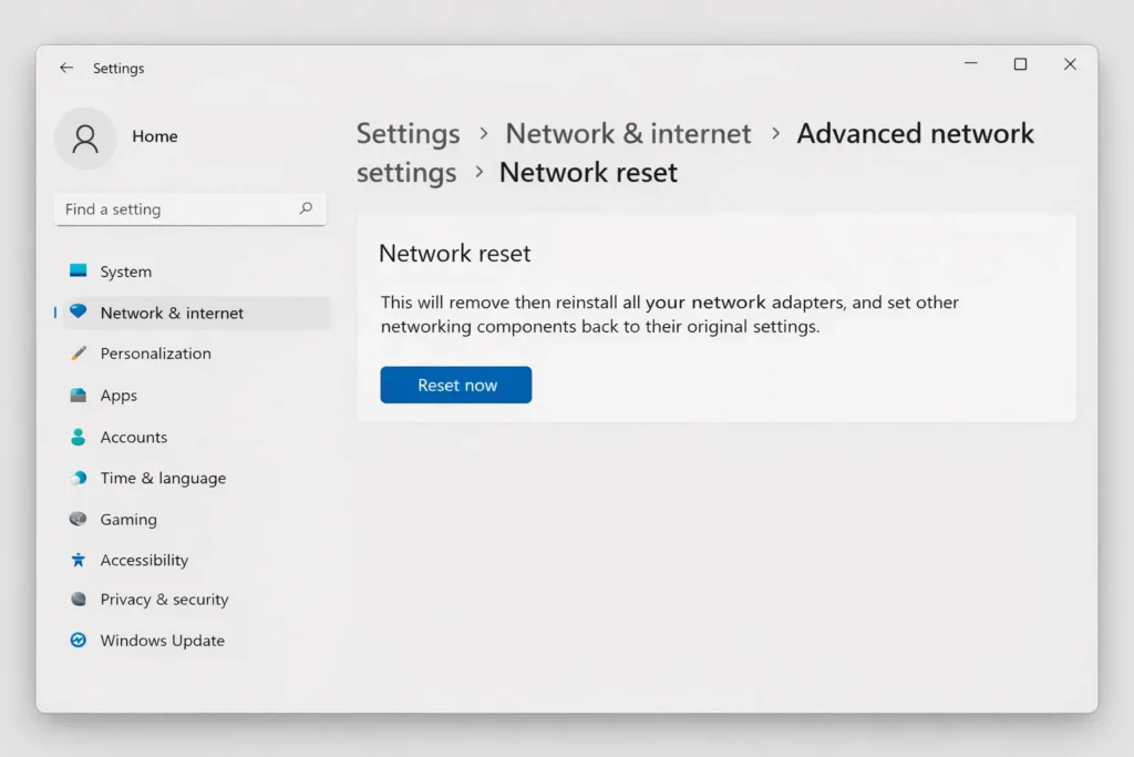 laptop not detecting WiFi