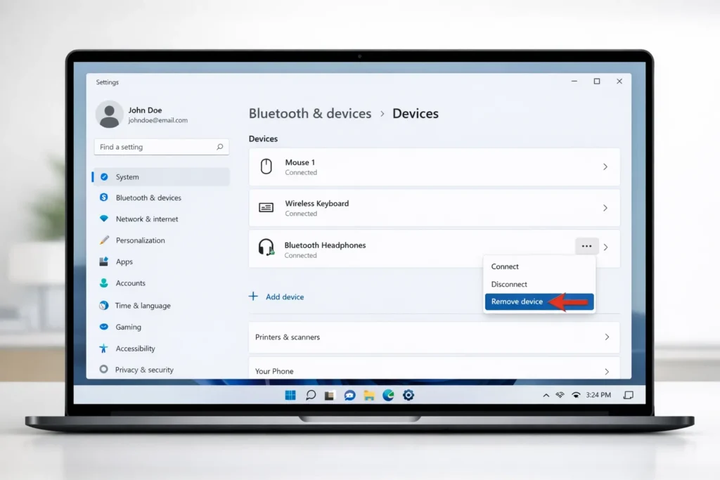 Bluetooth headphones not connecting