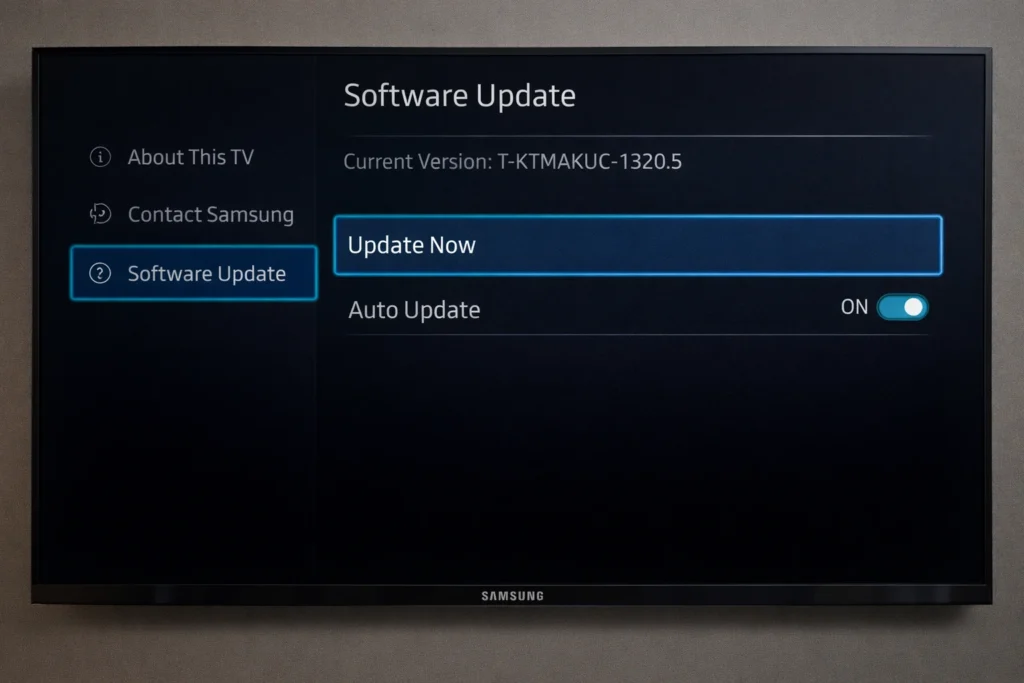 Samsung TV not connecting to WiFi