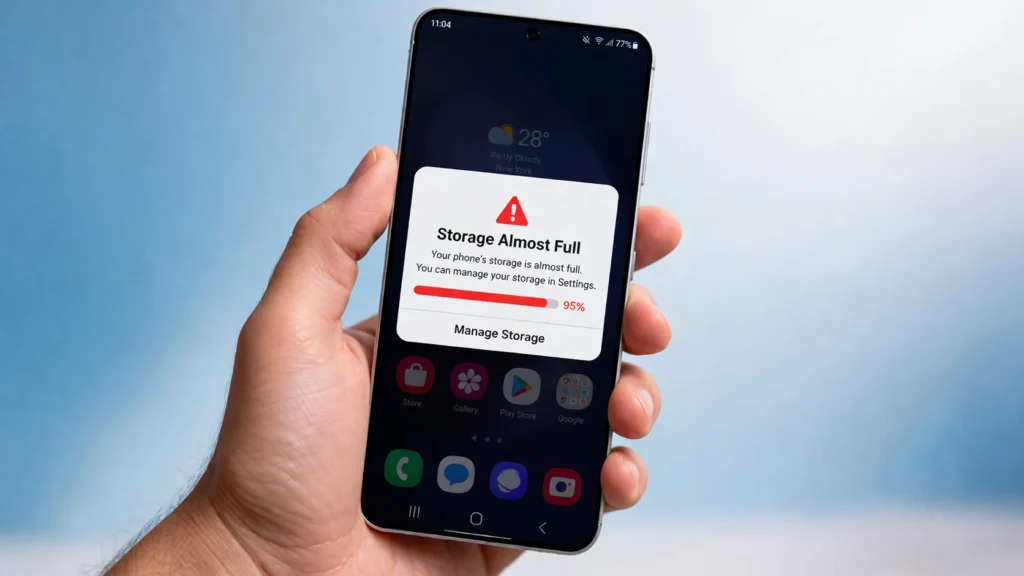 free up space on Android
