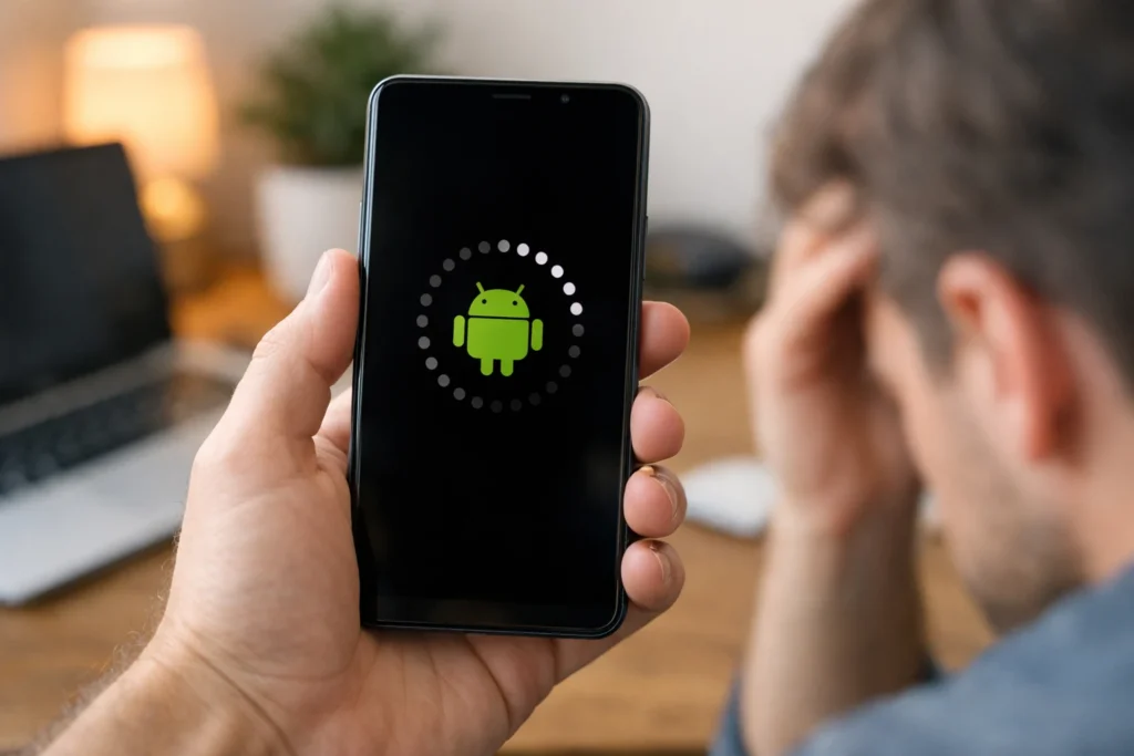 Android phone keeps restarting