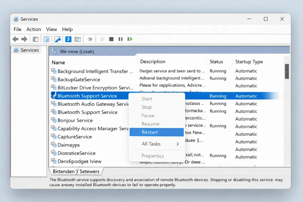 Bluetooth not working on laptop fix
