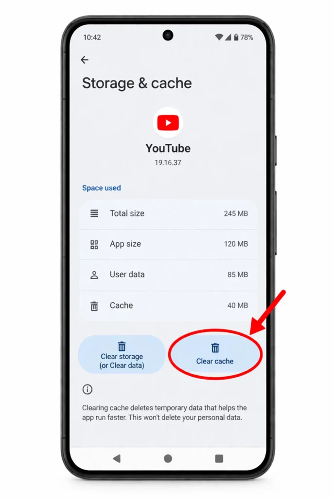 YouTube black screen Android