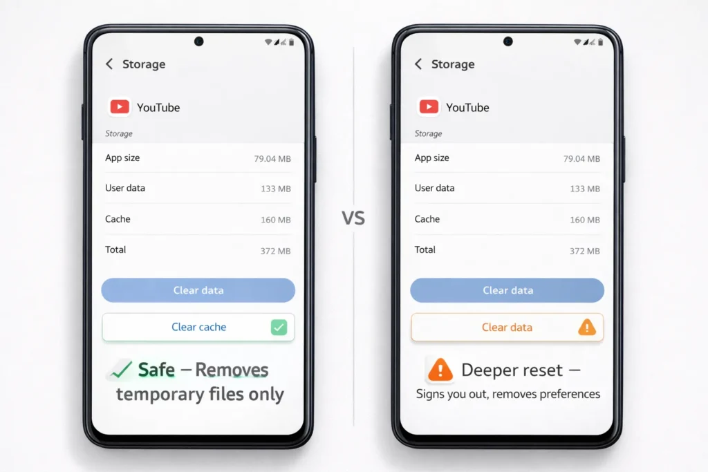 YouTube app keeps crashing