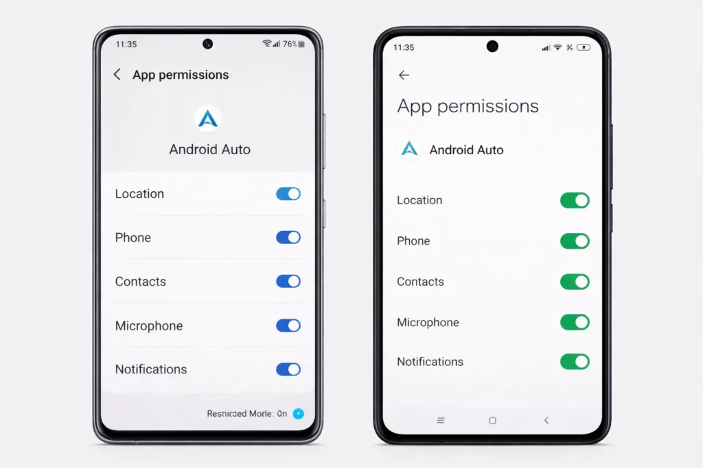 Android Auto not working