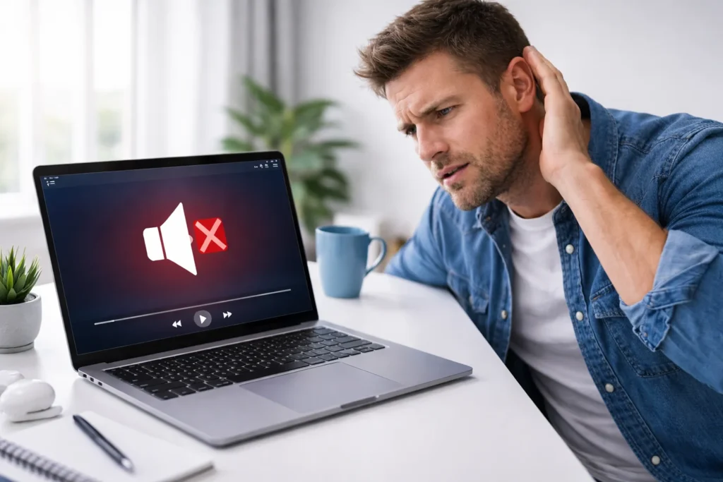 laptop speaker not working