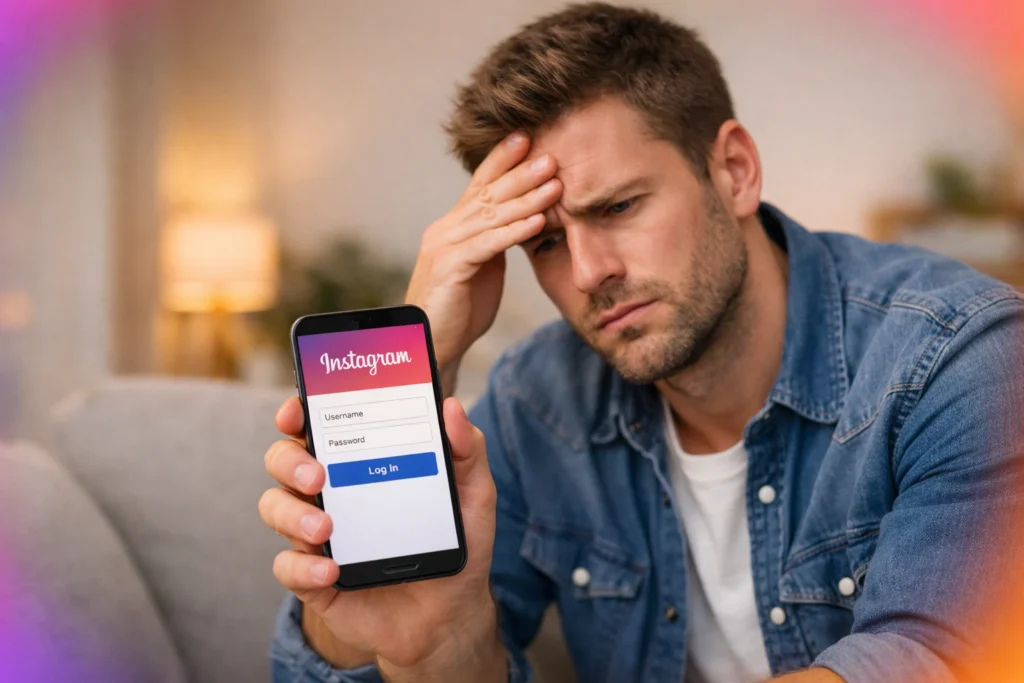 Instagram keeps logging me out