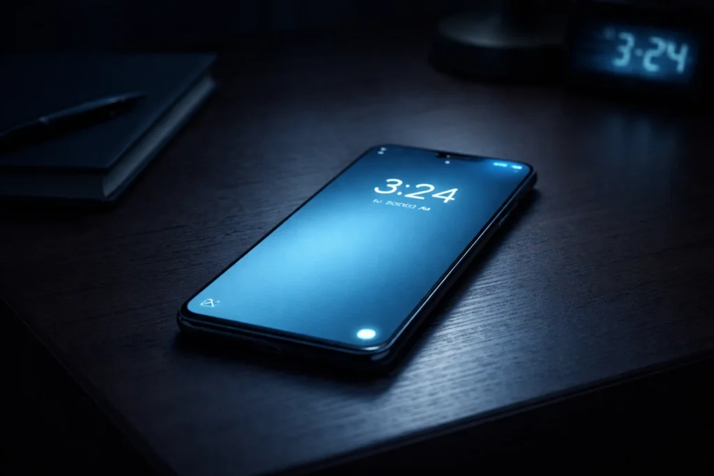 phone screen keeps turning on