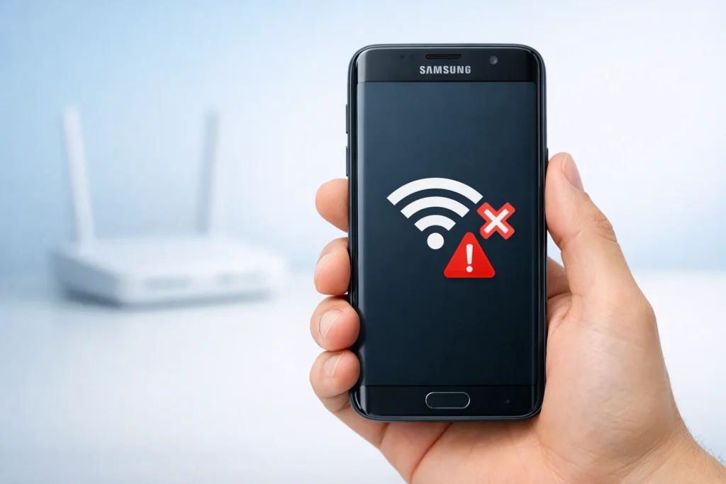 android phone not connecting to wifi